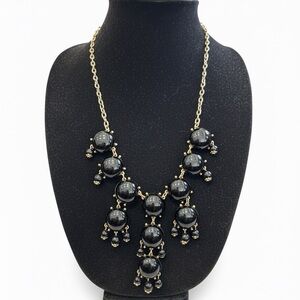 Chic Black and Gold Necklace